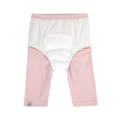 Badehose Baby Kurz (UV-Schutz & Windel), Rosa