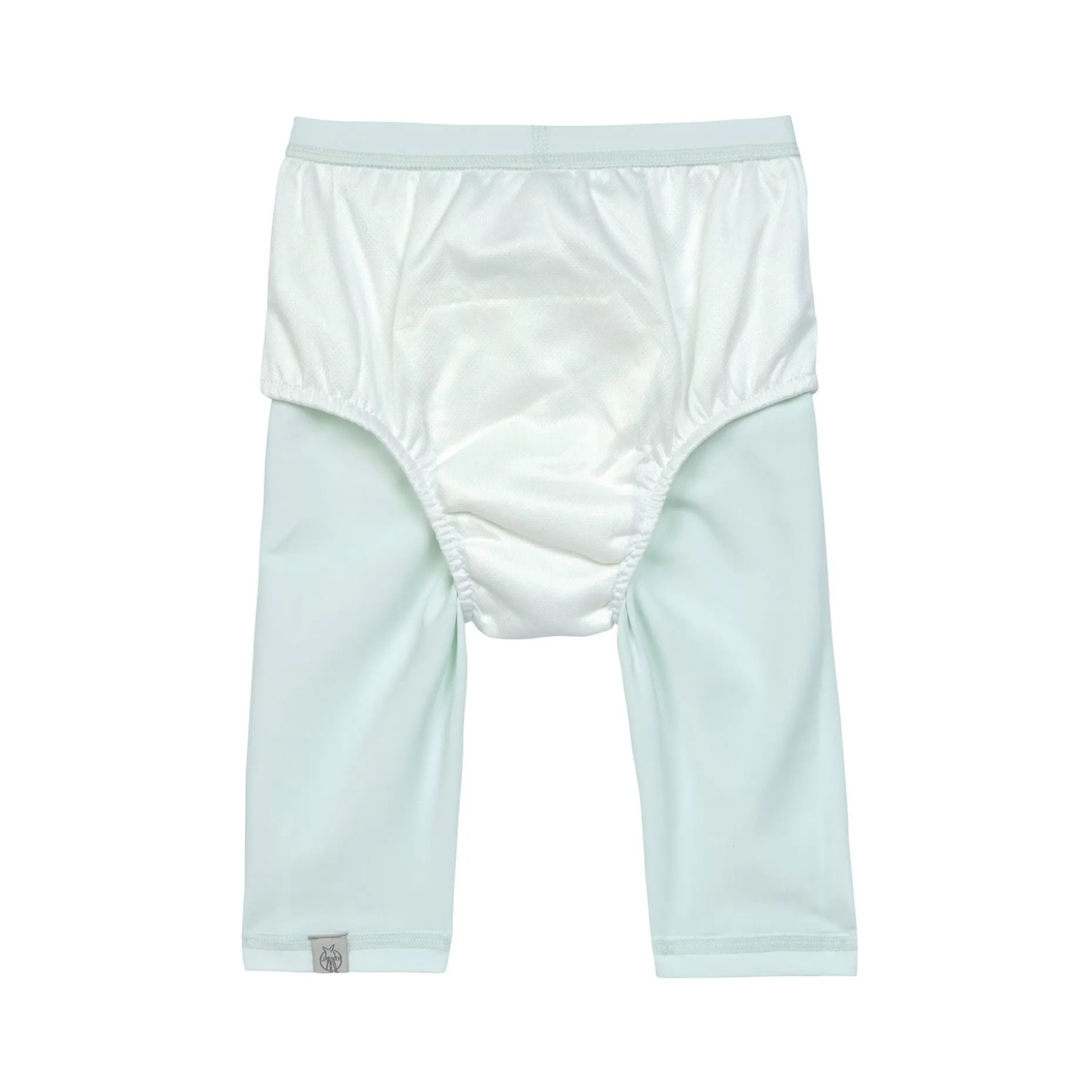 Badehose Baby Kurz (UV-Schutz & Windel), Mint