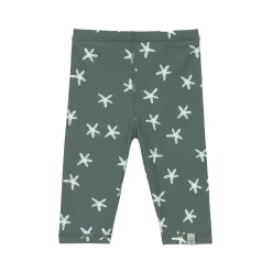 Badehose Baby Kurz (UV-Schutz & Windel) - Seestern, Oliv