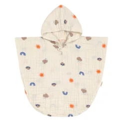 Badeponcho Kinder - Nature, Beige