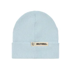Beanie Mütze Kinder - Bio-Baumwolle SmileyWorld®, Blau