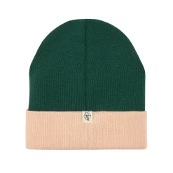 Beanie Mütze Kinder - Merino Wolle, Little Gang, Smile Grün