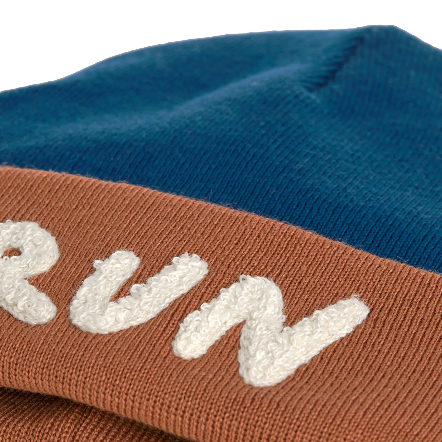Beanie Mütze Kinder - Merino Wolle, Little Gang, Run Braun