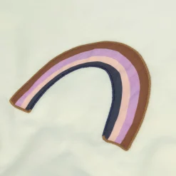 Bettwäsche Set Kinder - Bio Baumwolle, Regenbogen, Grün Milky
