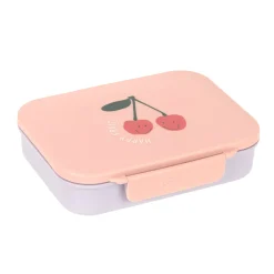 Brotdose Kinder - Bento Lunchbox, Happy Fruits Kirsche