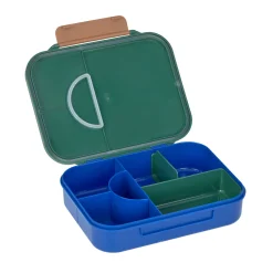 Brotdose Kinder - Bento Lunchbox, Little Gang Regenbogen Grün