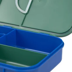 Brotdose Kinder - Bento Lunchbox, Little Gang Regenbogen Grün