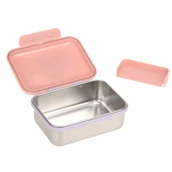 Brotdose Kinder - Edelstahl Lunchbox, Happy Fruits Kirsche