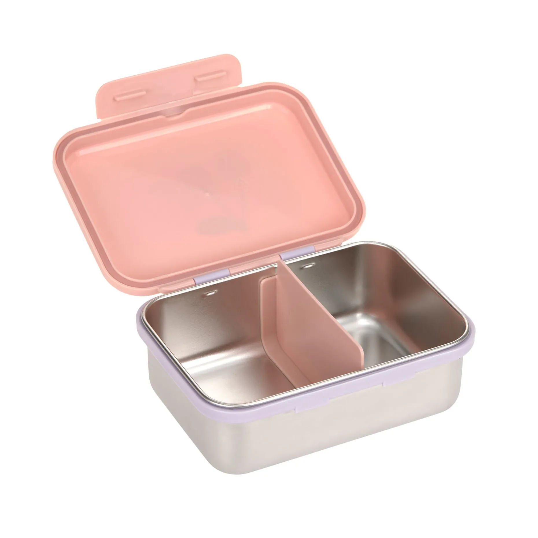 Brotdose Kinder - Edelstahl Lunchbox, Happy Fruits Kirsche