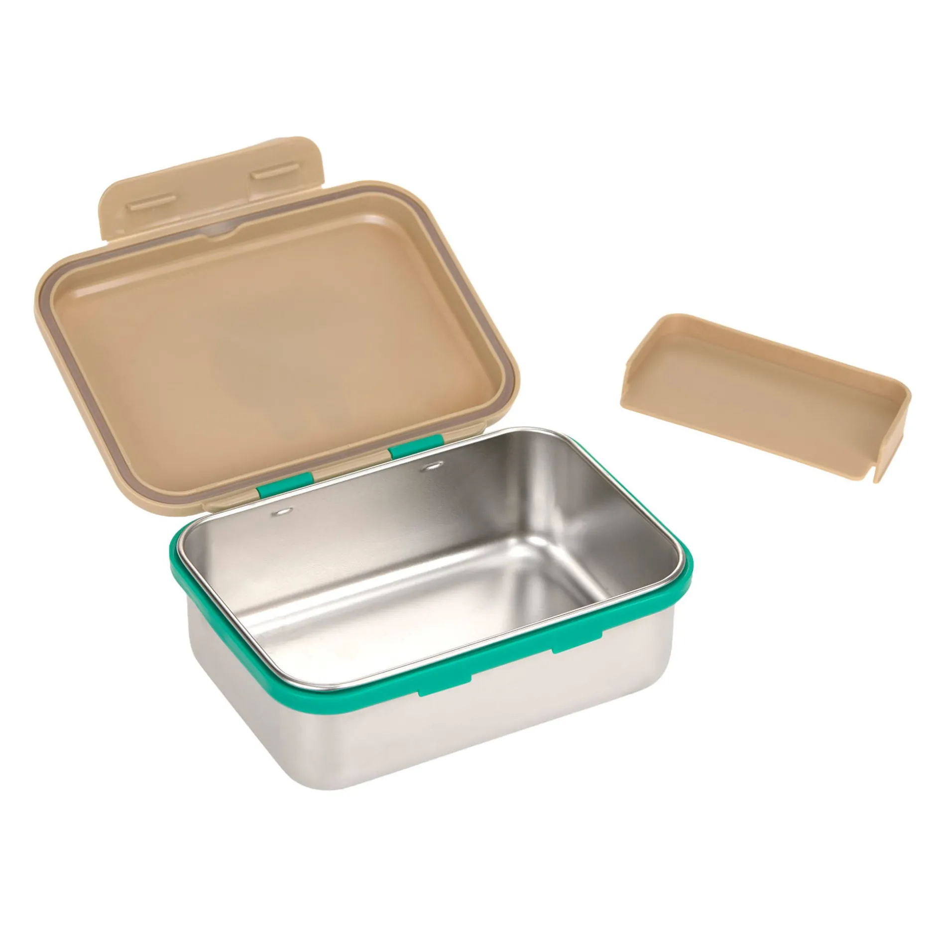 Brotdose Kinder - Edelstahl Lunchbox, Happy Trails Frosch