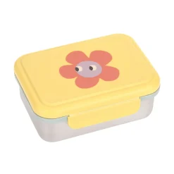 Brotdose Kinder - Edelstahl Lunchbox, Happy Trails Blume