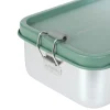 Brotdose Kinder - Edelstahl Lunchbox, Unique, Grün