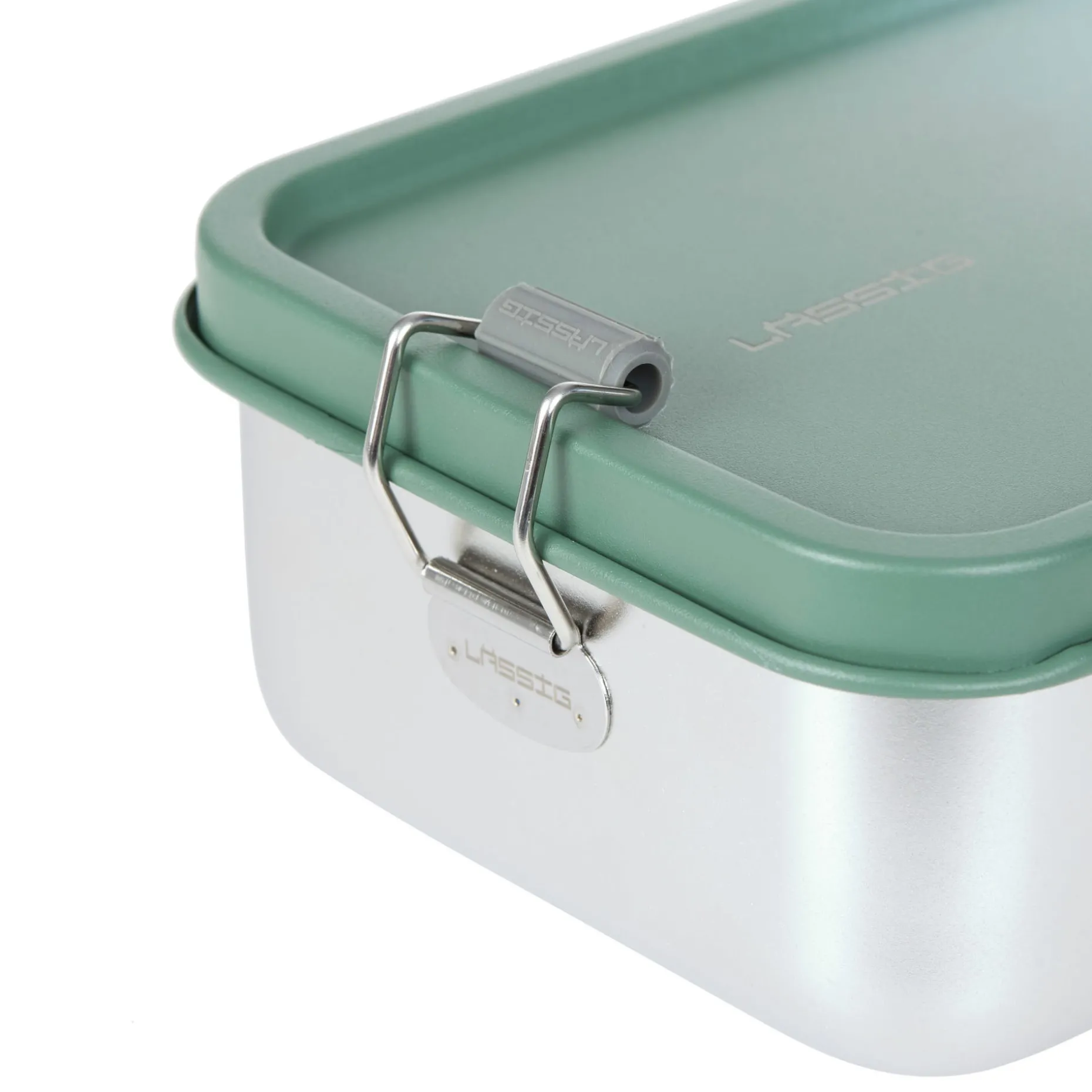 Brotdose Kinder - Edelstahl Lunchbox, Unique, Grün