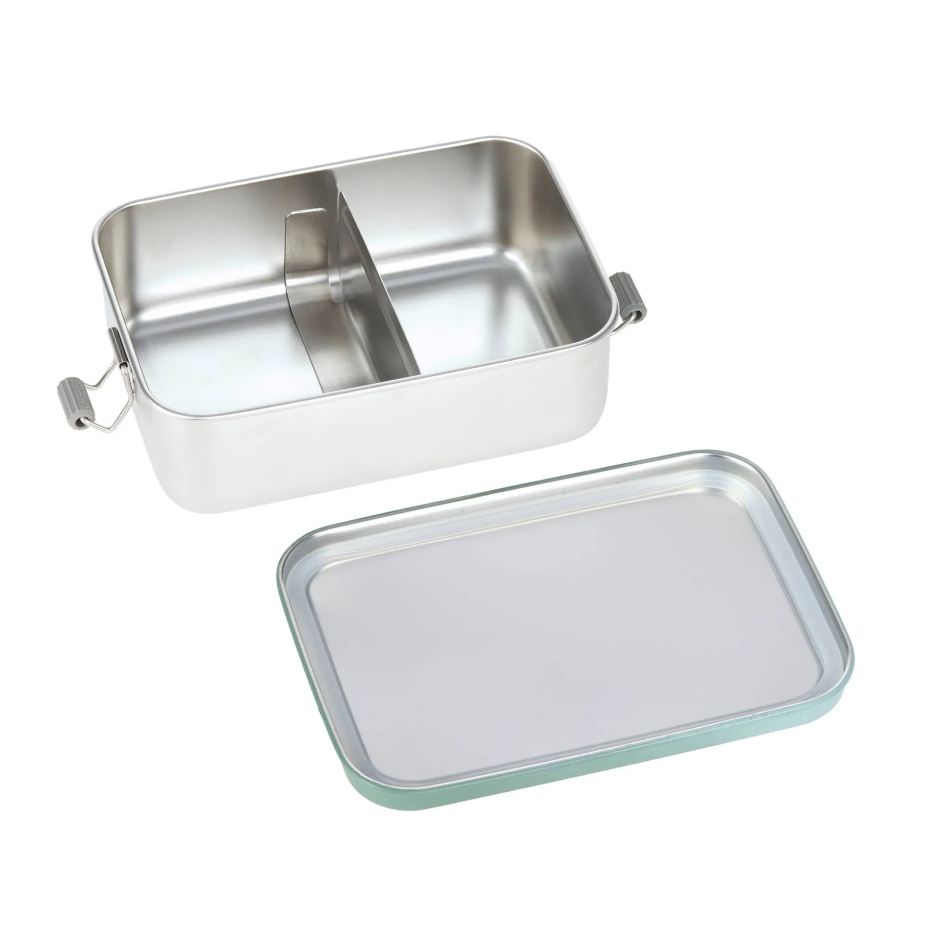 Brotdose Kinder - Edelstahl Lunchbox, Unique, Grün