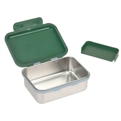 Brotdose Kinder - Edelstahl Lunchbox, Happy Fruits Zitrone