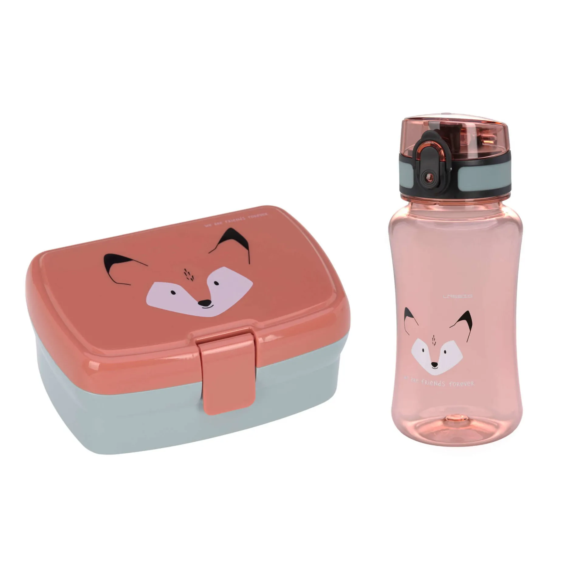 Brotdose & Trinkflasche Set - Lunch Set, About Friends Fuchs