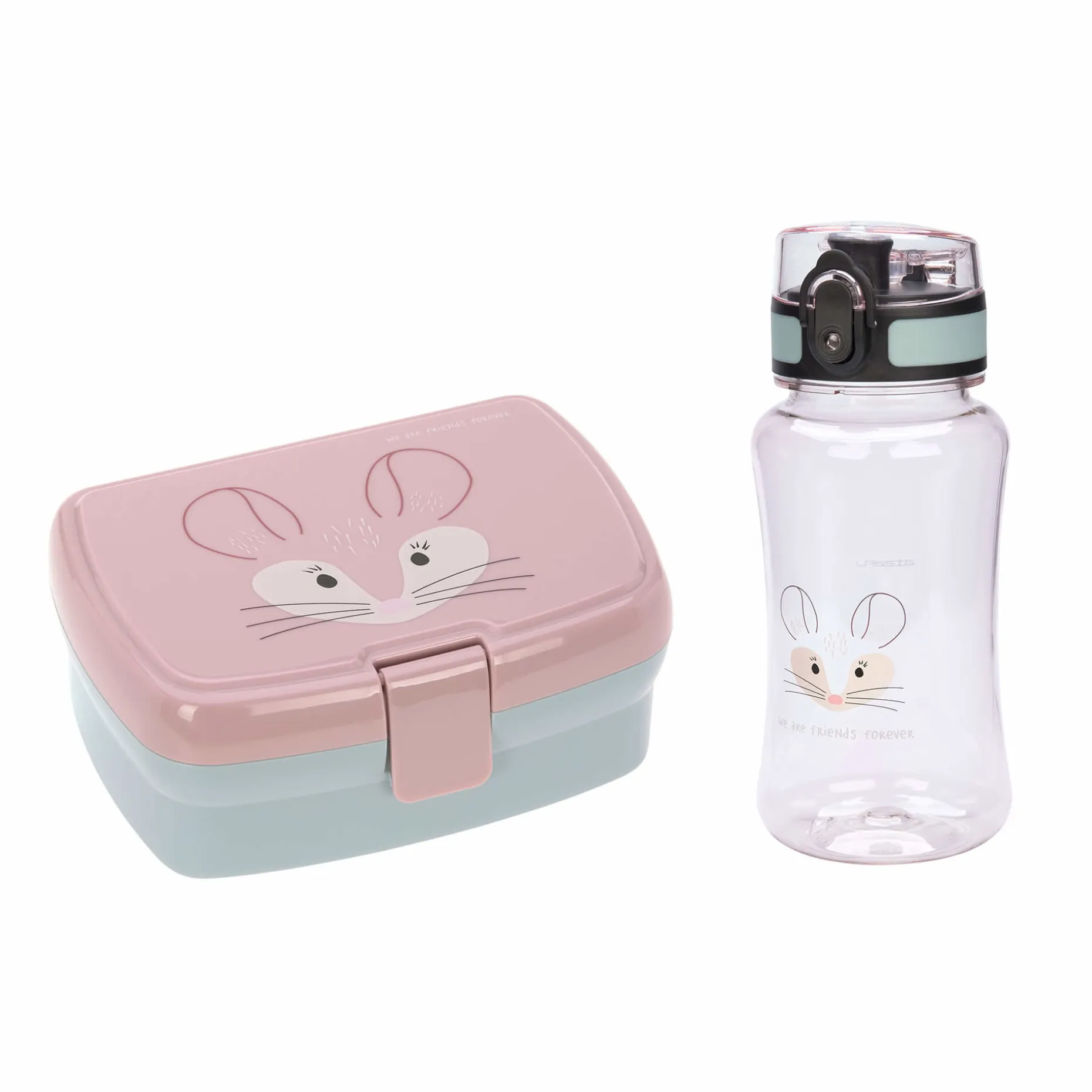 Brotdose & Trinkflasche Set - Lunch Set, About Friends Chinchilla