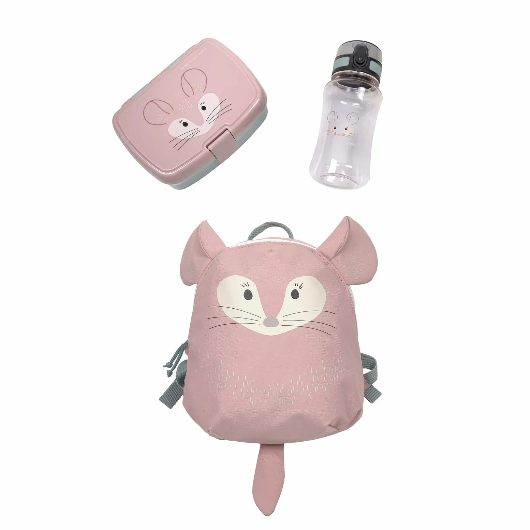 Brotdose & Trinkflasche Set - Lunch Set, About Friends Chinchilla