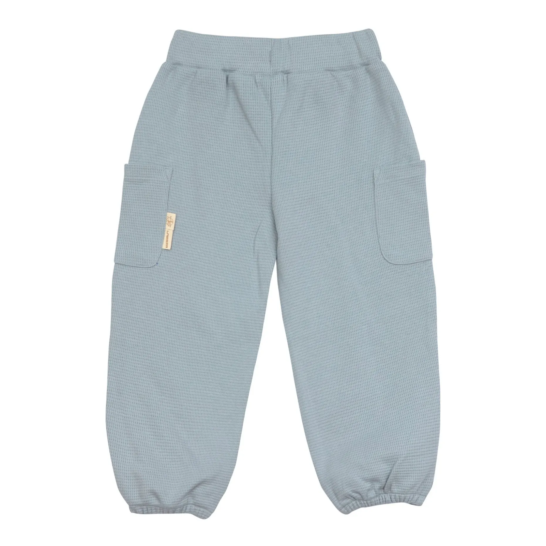 Cargo Hose Kinder - Bio Baumwolle, Little Gang, Hellblau