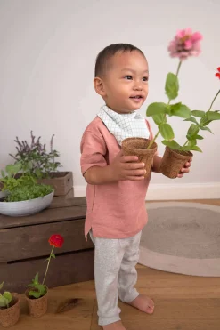 Dreieckstuch Baby (2 Stk) - Bandana, Garden Explorer Traktor