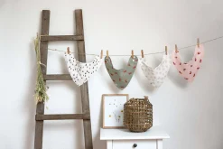 Dreieckstuch Baby (2 Stk) - Bandana, Little Forest Hase