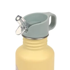 Edelstahl Kinder Trinkflasche 500 ml - Happy Trails, Blume