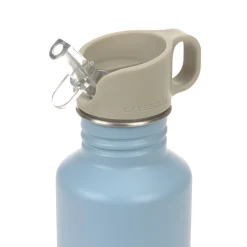 Edelstahl Kinder Trinkflasche 500 ml - Pattern Party, Blau