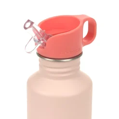 Edelstahl Kinder Trinkflasche 500 ml - Sunny Explorer, Rosa