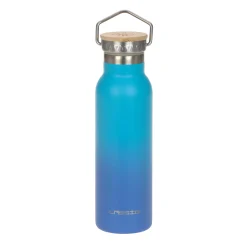 Edelstahl Kinder Trinkflasche 460 ml - Unique Gradient, Blau