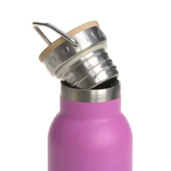 Edelstahl Kinder Trinkflasche 460 ml - Unique Gradient, Lila