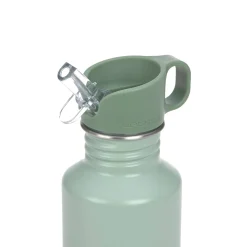 Edelstahl Kinder Trinkflasche 500 ml - Unique, Grün