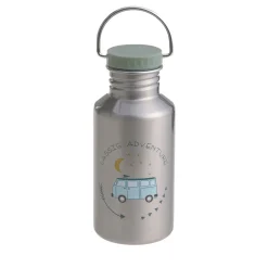 Edelstahl Kinder Trinkflasche 500 ml - Adventure, Bus