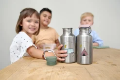 Edelstahl Kinder Trinkflasche 500 ml- Adventure, Tipi