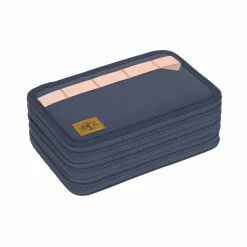 Federmäppchen Slim - Unique, Navy blau