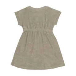 Frottee Kleid Kinder, Oliv