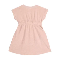 Frottee Kleid Kinder - Powder Pink, Rosa