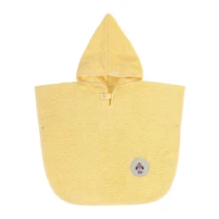 Frottee Poncho Kinder, Hellgelb
