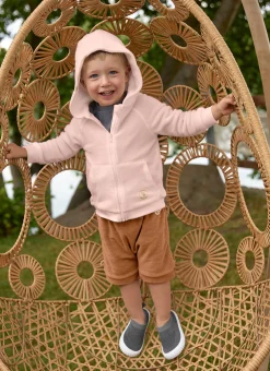 Frottee Shorts Kinder, Karamell