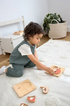 Holzpuzzle Set (2 Stk) - Little Mateys, Katze