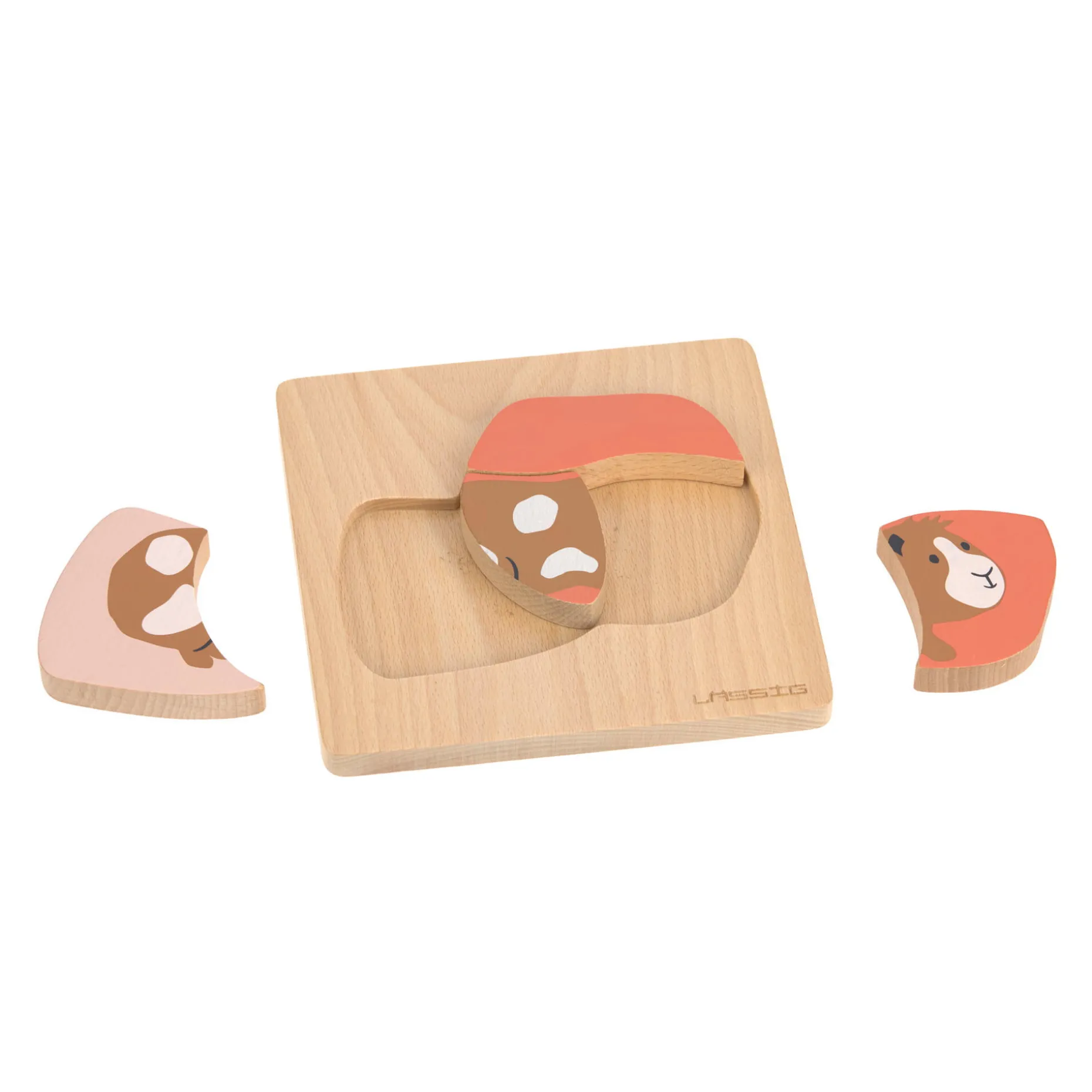 Holzpuzzle Set (2 Stk) - Little Mateys, Katze