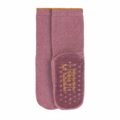Kinder Antirutsch-Socken (2er-Set), Rosewood
