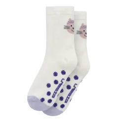 Kinder Antirutsch-Socken (2er-Set), Katze