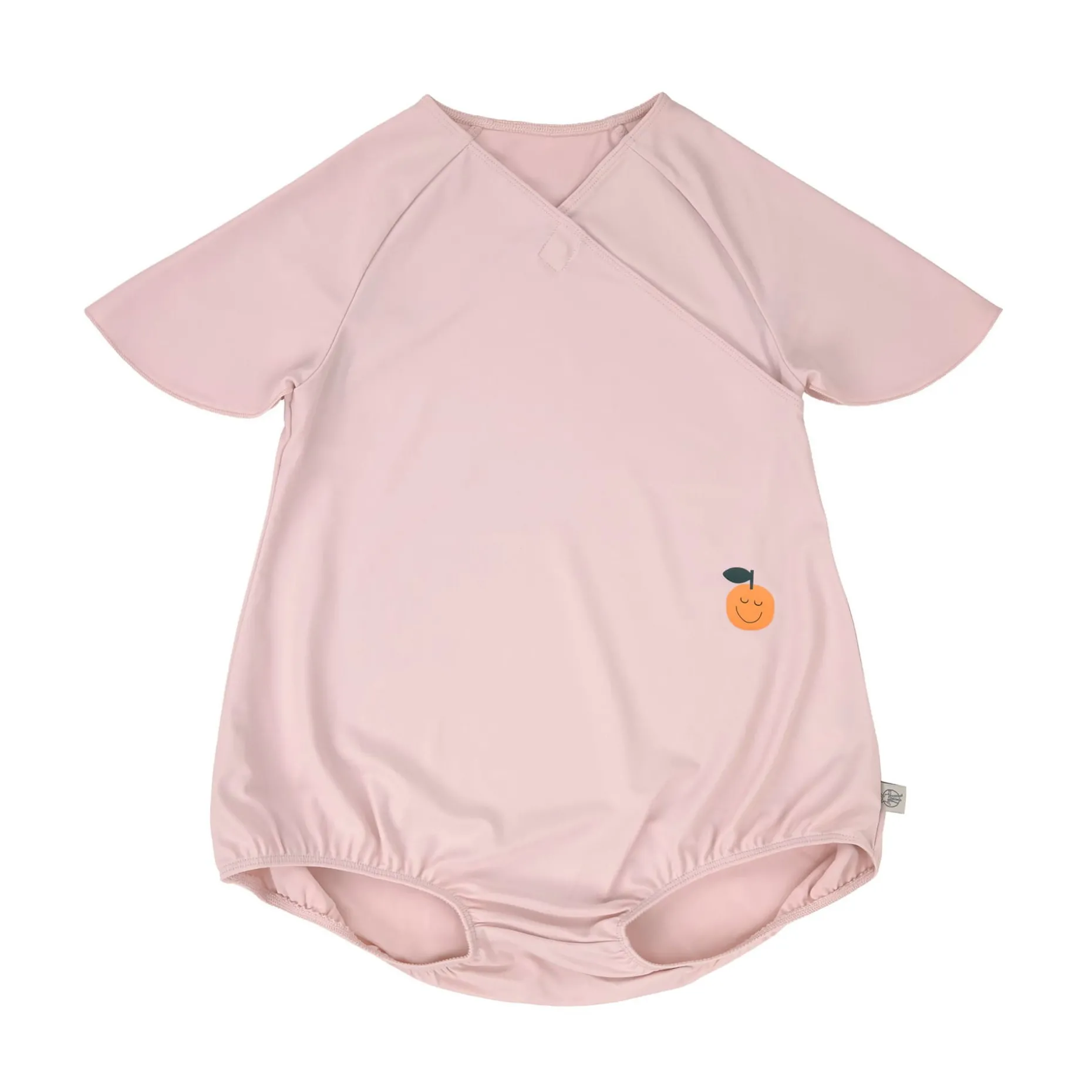 Kinder Badeanzug mit UV-Schutz - Orange, Rosa