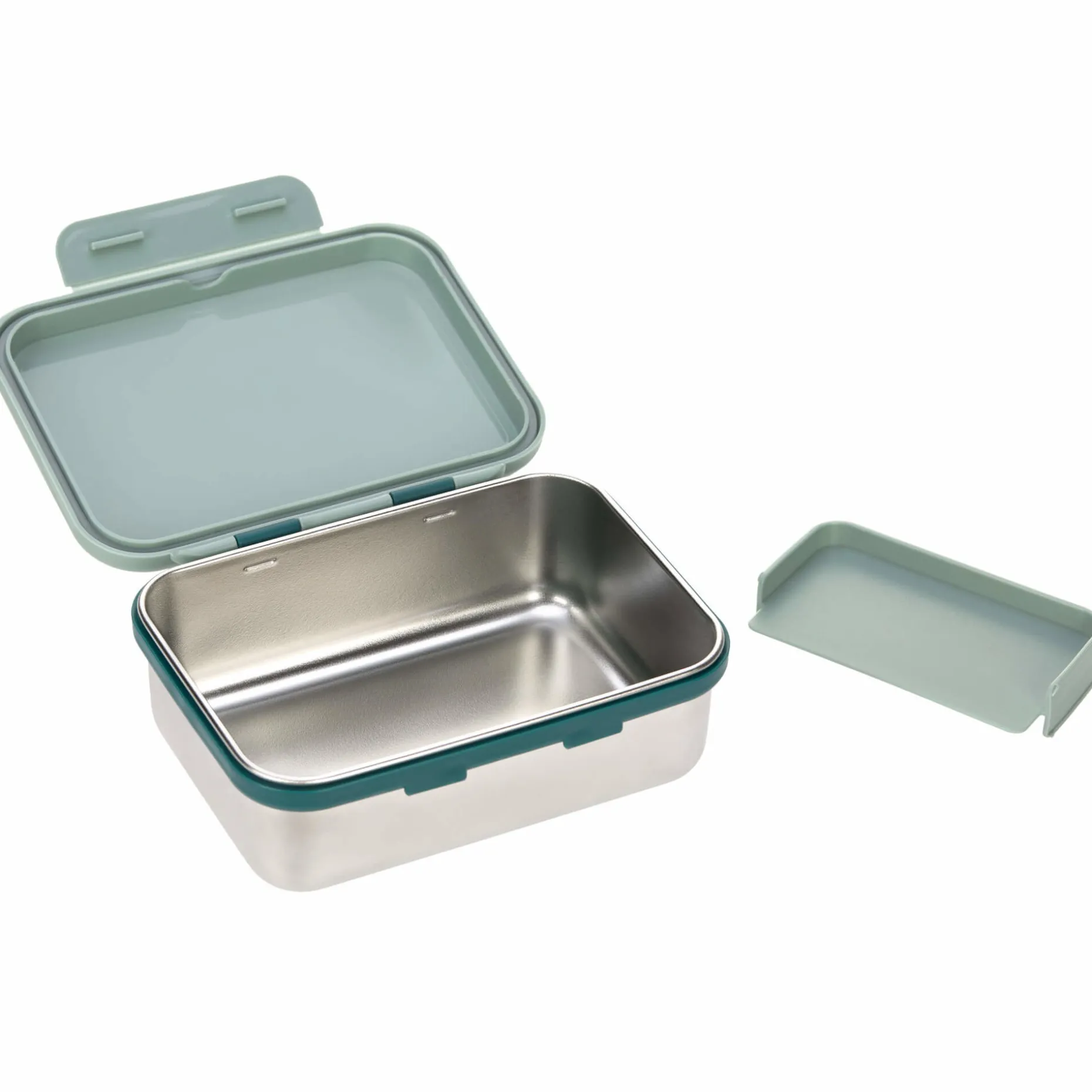 Kinder Brotdose Edelstahl - Lunchbox, Adventure Bus