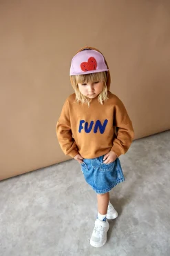Kinder Cap - Little Gang, Herz Lila