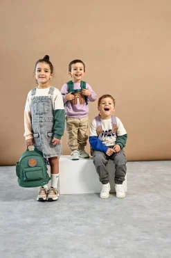 Kindergartenrucksack Mini - Little Gang, Dunkelgrün