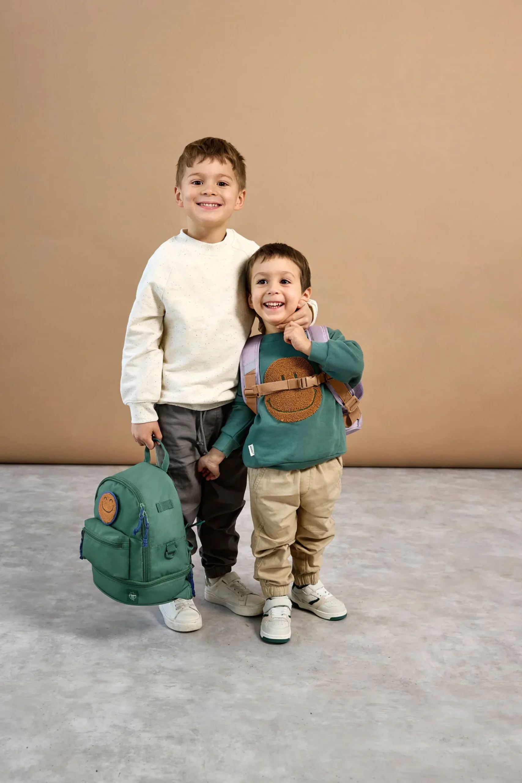 Kindergartenrucksack Mini - Little Gang, Dunkelgrün