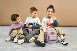 Kindergartenrucksack Mini - Little Gang, Lila