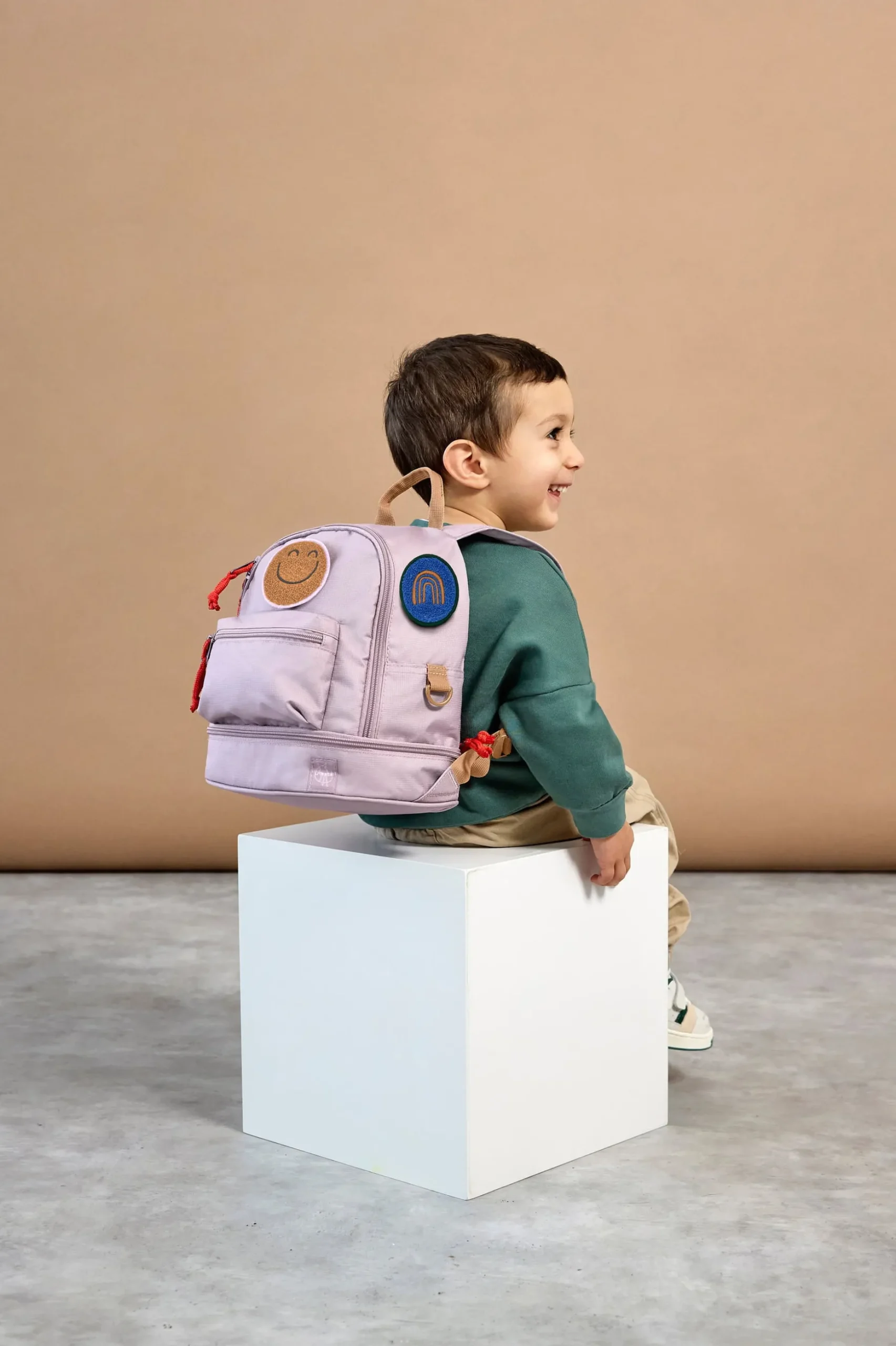 Kindergartenrucksack Mini - Little Gang, Lila