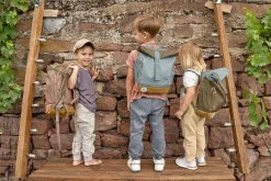 Kindergartenrucksack Rolltop - Nature, Braun